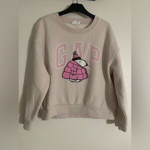 GAP Light Beige Kids Sweatshirt